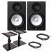 Yamaha HS8 Active Studio Monitor Bundle - Bundle