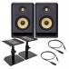 KRK ROKIT RP5 G4 Studio Monitor Bundle - Full Bundle