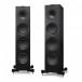 KEF Q750 Floorstanding Speakers (Pair), Black Front View