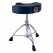 Mapex T855BL Saddle-Style Breathable Drum Throne, Blue Leatherette