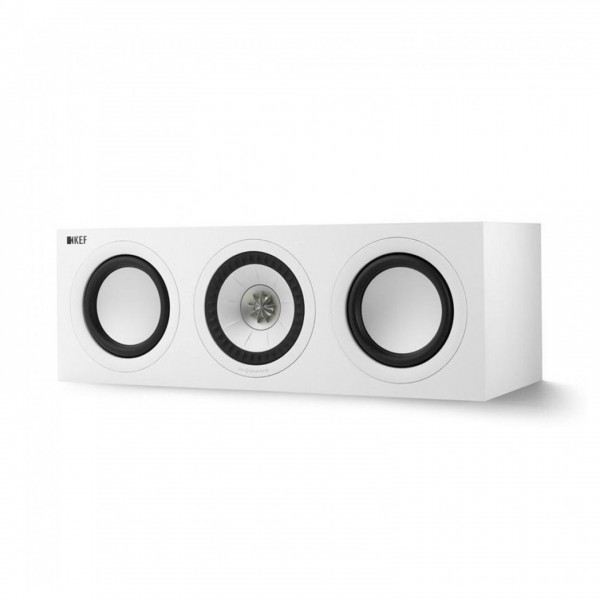 KEF Q250c Centre Speaker (Single), White Front View