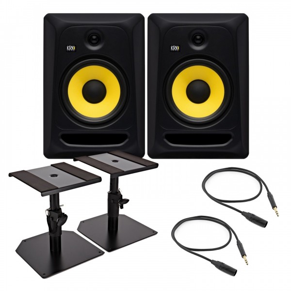 KRK RP8 Classic 8" Studio Monitor Bundle - Full Bundle