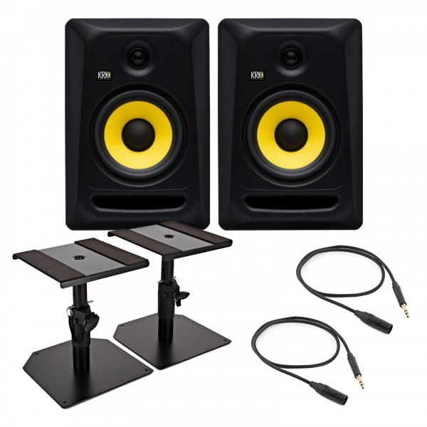 KRK RP7 Classic 7" Studio Monitor Bundle - Full Bundle