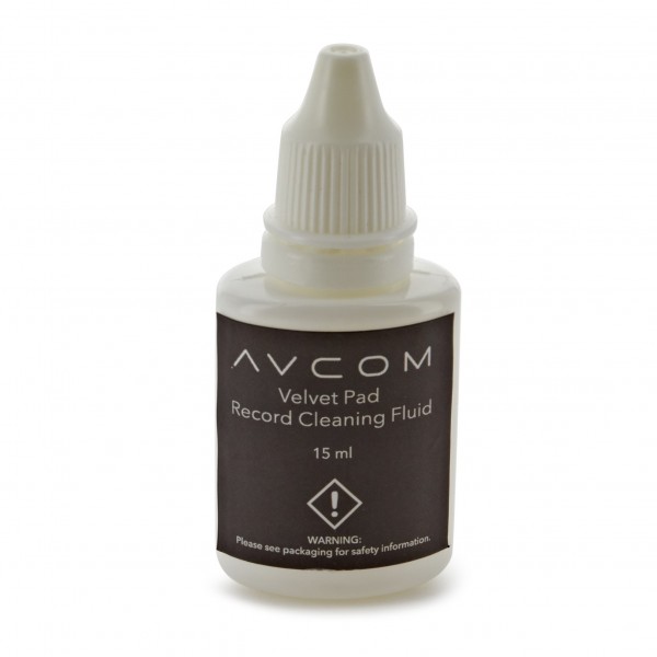 AVCOM Velvet Pad and Fluid Vinyl Cleaning Set
