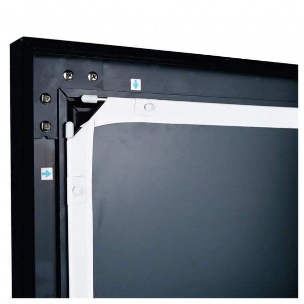 Sapphire 16:9 Fixed Frame Projector Screen, 106" - rear