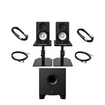 Yamaha HS5 Complete Studio Bundle with HS8S Subwoofer