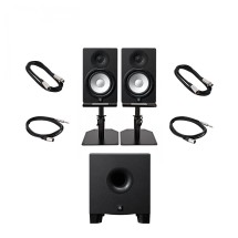 Yamaha HS7 Complete Studio Bundle with HS8S Subwoofer