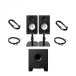 Yamaha HS7 Complete Studio Bundle with HS8S Subwoofer - Full Bundle