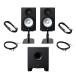 Yamaha HS8 Complete Studio Bundle with HS8S Subwoofer - Full Bundle