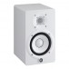 Yamaha HS5 Complete Studio Bundle, White with HS8S Subwoofer - HS5W, Angled 1