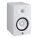 Yamaha HS7 Complete Studio Bundle, White with HS8S Subwoofer - HS7W, Angled 2
