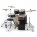 Pearl Roadshow 5pc USA Fusion Kit w/3 Sabian Cymbals, Garnet Fade - Rear