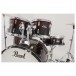Pearl Roadshow 5pc USA Fusion Kit w/3 Sabian Cymbals, Garnet Fade - Rack Tom Detail