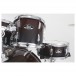 Pearl Roadshow 5pc USA Fusion Kit w/3 Sabian Cymbals, Garnet Fade - High Tom Detail