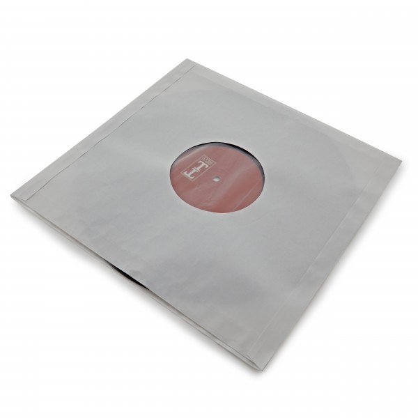 AVCOM Paper and Plastic 12" Inner Sleeve, White, Pack of 20