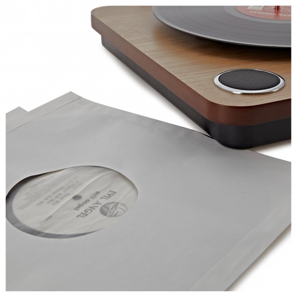 AVCOM Paper and Plastic 12" Inner Sleeve, White, Pack of 20