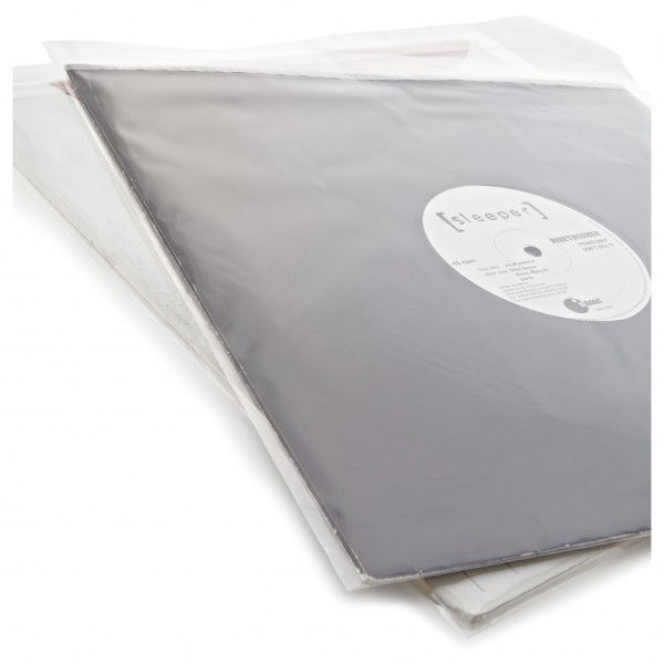 AVCOM Lightweight 12" Record Sleeve, Pack of 50