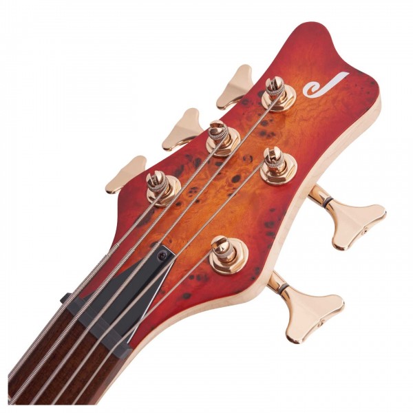 Jackson Pro Spectra V NT, Cherry Burst - Headstock