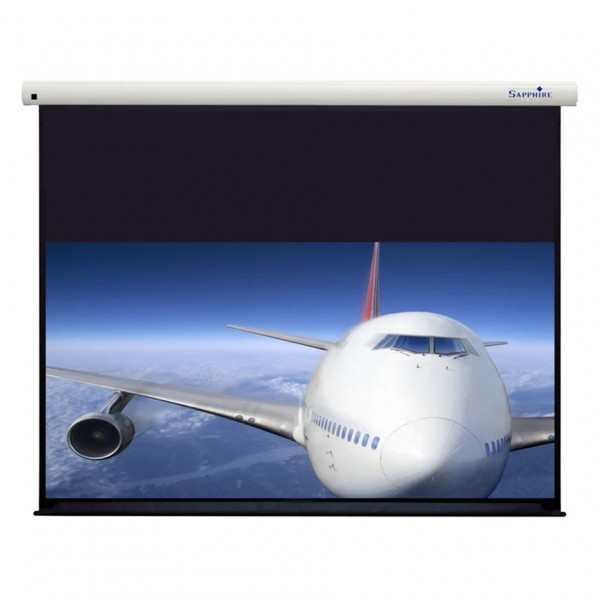 Sapphire Electric 16:9 Projector Screen, 92"