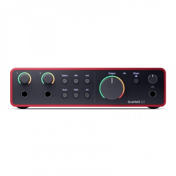 Scarlett 2i2 4th Gen Audio Interface - Front Scarlett 2i2 4th Gen Audio Interface - Front