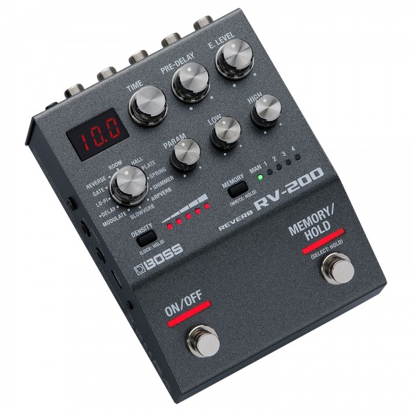 Boss RV-200 200 Series Reverb Pedal