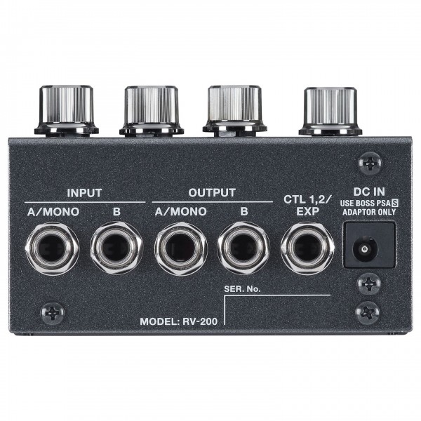 Boss RV-200 200 Series Reverb Pedal