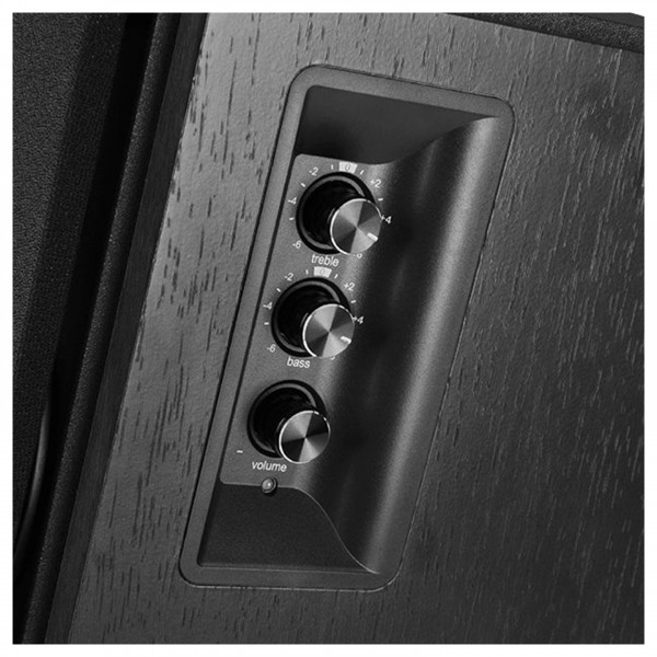 Edifier R1700BT Active 2.0 Bluetooth Bookshelf Speakers (Pair), Black Control View