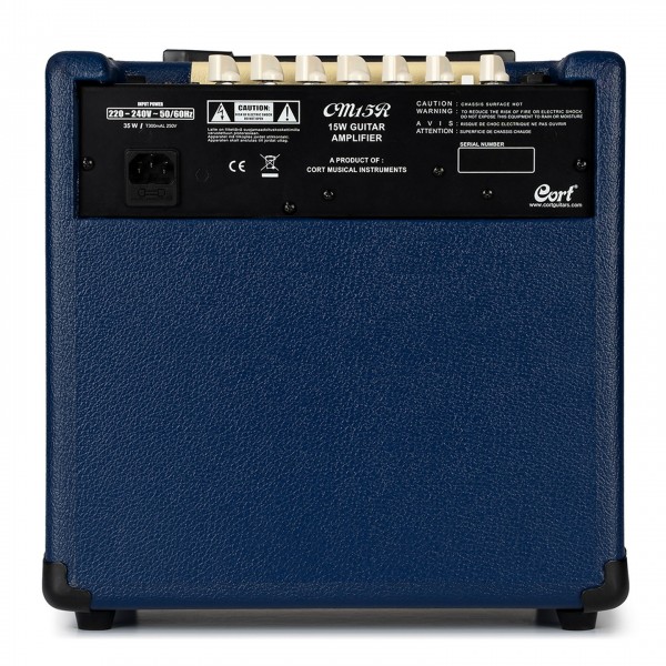 Cort CM15R Amp, Dark Blue