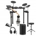Yamaha DTX432 Electronic Drum Kit Complete Bundle