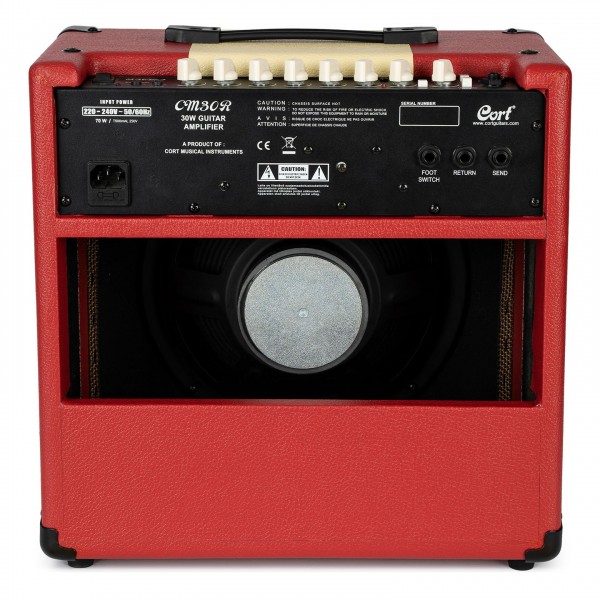 Cort CM30R-UK, Red