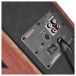 Edifier R1700BT Active 2.0 Bluetooth Bookshelf Speakers (Pair), Brown Back View