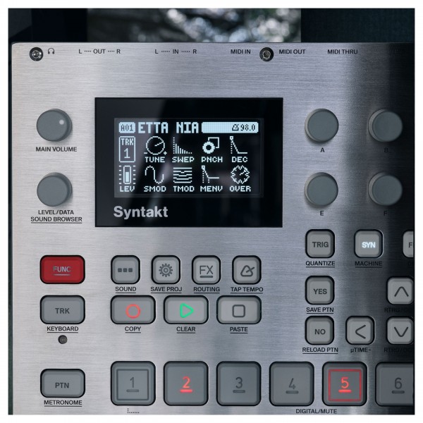 ELEKTRON Syntakt E25 RemixEdition シンセ Elektron Syntakt E25 Remix Edition at Gear4music