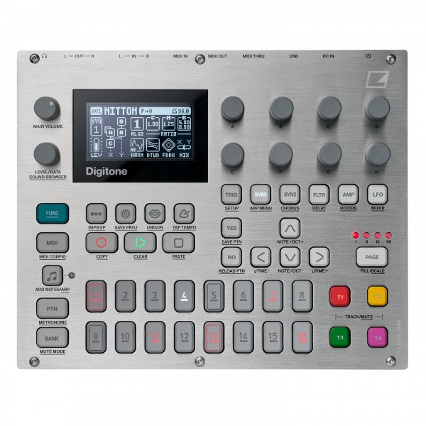 Elektron Digitone E25 Remix Edition - Top