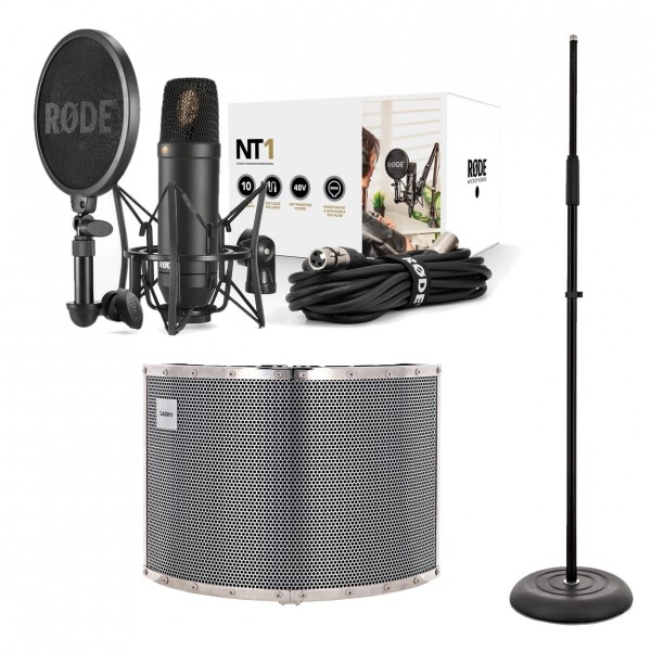 Rode NT1 Kit with Reflection Filter and Stand - Full Bundle