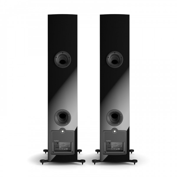 DALI Rubicon 6 C Active Floorstanding Speakers (Pair), Black Back View