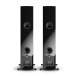 DALI Rubicon 6 C Active Floorstanding Speakers (Pair), Black Back View