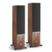 DALI Rubicon 6 C Active Floorstanding Speakers (Pair), Walnut Grille View