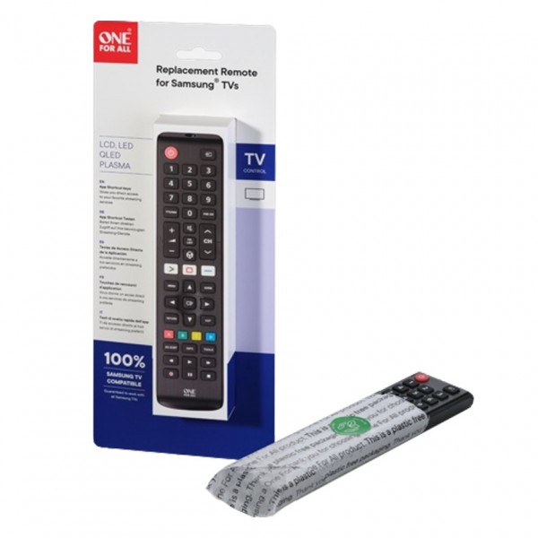 One For All URC4910 Replacement Samsung TV Remote Control - packaging