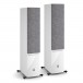 DALI Rubicon 6 C Active Floorstanding Speakers (Pair), White Grille View