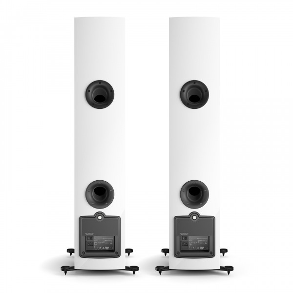 DALI Rubicon 6 C Active Floorstanding Speakers (Pair), White Back View