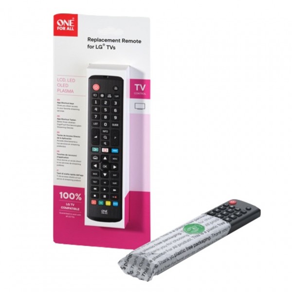 One For All URC4911 Replacement LG TV Remote Control - packaging