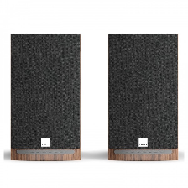 DALI Rubicon 2 C Active Bookshelf Speakers (Pair), Walnut Grille View 2
