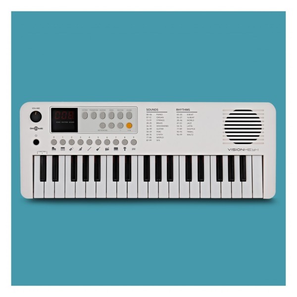 Mini Keyboard 37 Key Keyboard - White