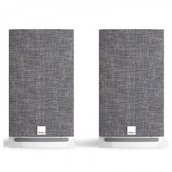 DALI Rubicon 2 C Active Bookshelf Speakers (Pair), White Grille View