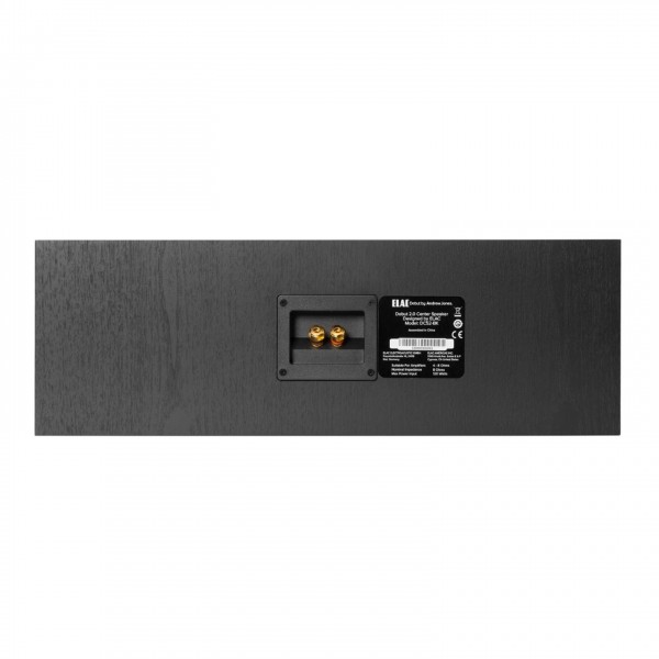 ELAC Debut C5.2 Vinyl Centre Speaker Back View