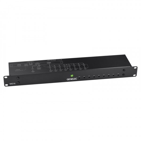 9401A System Management Device for Ravenna AoIP Networking - Angled