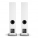 DALI OBERON 7C Active Floorstanding Speakers (Pair), White Back View