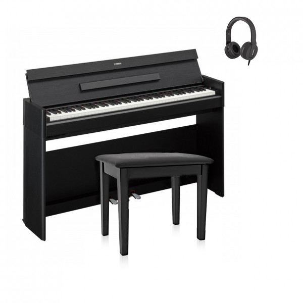 Yamaha YDP S55 Digital Piano Package, Black