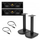 ADAM Audio A44H Studio Monitor Bundle