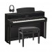 Yamaha CLP 775 Set de Piano Digital, Satin Black